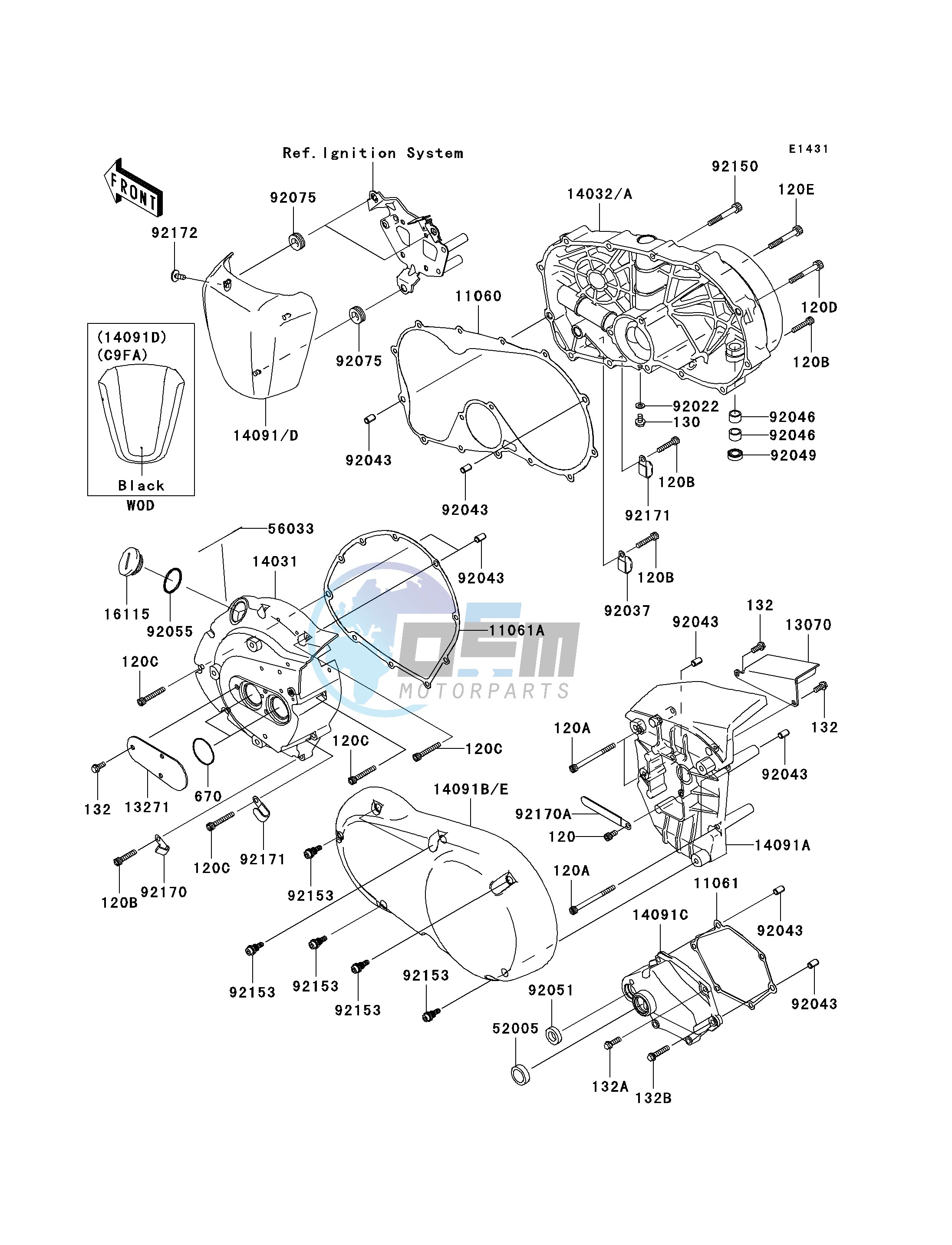 ENGINE COVER-- S- -