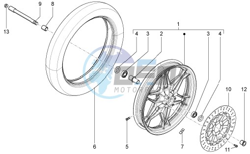 Front wheel II