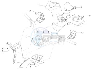 MP3 300 HPE (EMEA, APAC) drawing Handlebars coverages