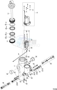 PASSING 125 drawing Power Trim Components