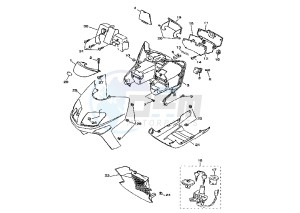 XC VERSITY 300 drawing LEG SHIELD