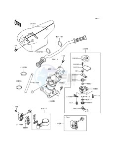 JT 750 A [ST] (A1-A2) [ST] drawing HANDLEBAR