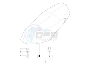 ZIP 100 4T (Vietnam) drawing Saddle/seats