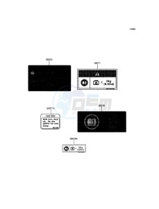 J125 ABS SC125CHF XX (EU ME A(FRICA) drawing Labels