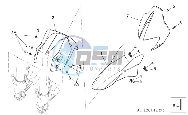 Front body - Front mudguard