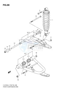 LT-A750X (P28-P33) drawing FRONT SUSPENSION ARM