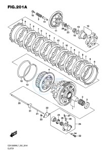 GSX-1300R ABS HAYABUSA EU drawing CLUTCH