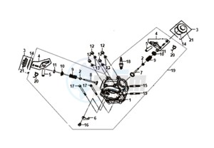 JET 14 45KMH 50 (L8) EU EURO4 drawing CYLINDER HEAD KPL.