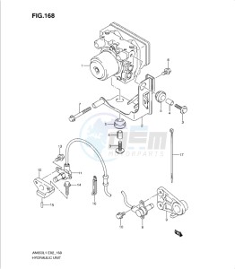 AN650 drawing HYDRAULIC UNIT (AN650AL1 E24)