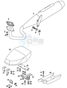 SPRINT_SPORT_30_L1 50 L1 drawing Exaust-seat-covers