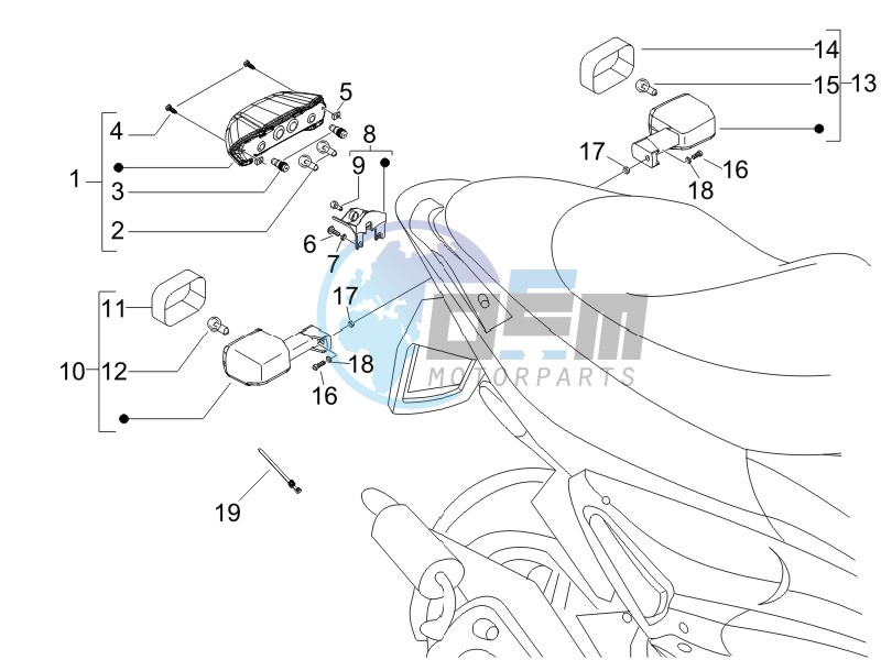 Tail light - Turn signal lamps