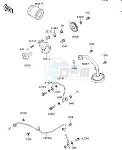 KAF 540 E [MULE 2030] (E1) [MULE 2030] drawing OIL PUMP