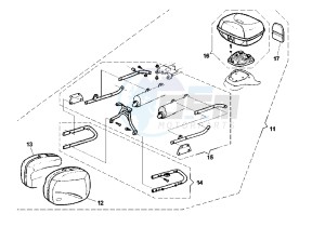 NAVIGATOR 1000 drawing SIDE PANNIERS