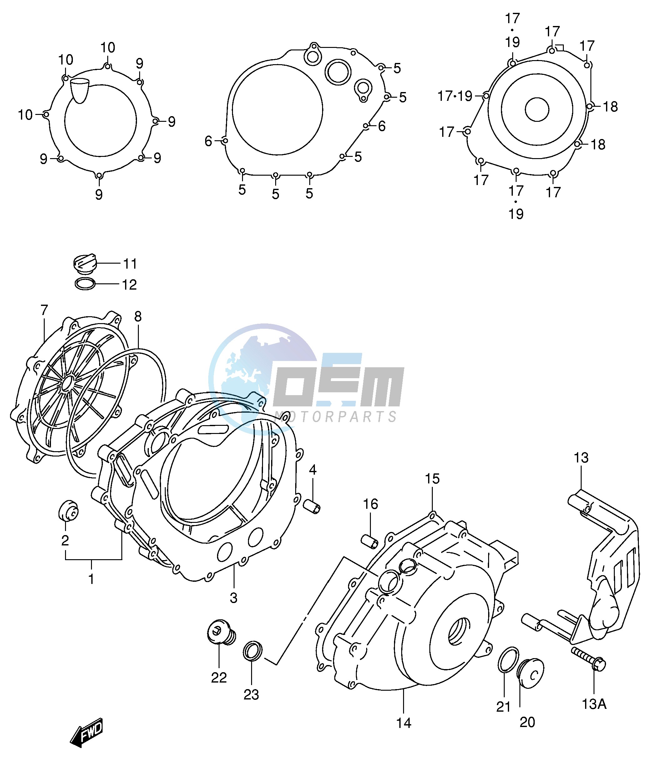 CRANKCASE COVER