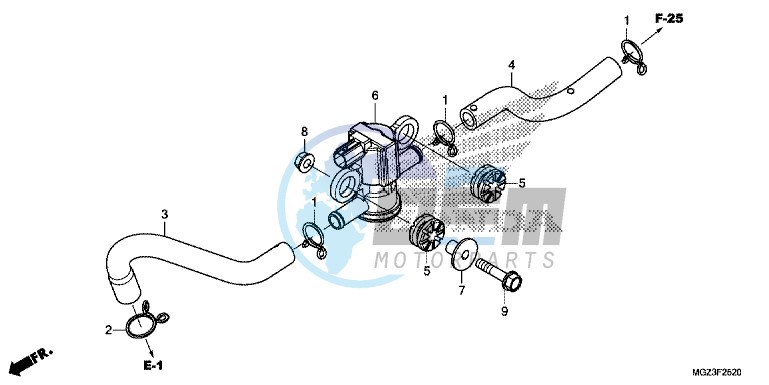 AIR INJECTION SOLENOID VALVE