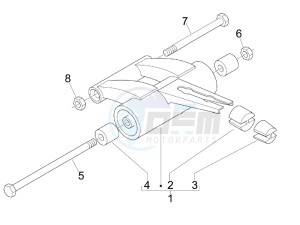 Stalker 50 drawing Swinging arm