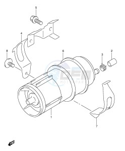 VL1500 (E2) drawing FUEL CATCH TANK