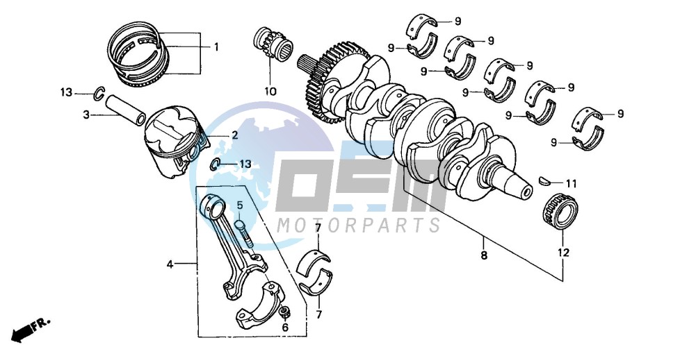 CRANKSHAFT/PISTON