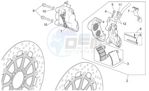 RST 1000 Futura drawing Front brake caliper