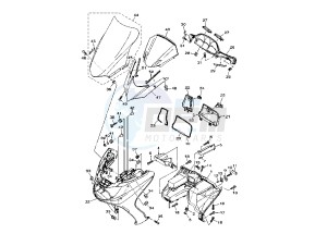 YP MAJESTY 400 drawing ELECTRICAL DEVICES