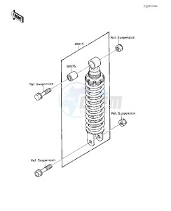 EX 500 A [EX500] (A1-A3) [EX500] drawing SHOCK ABSORBER-- S- -