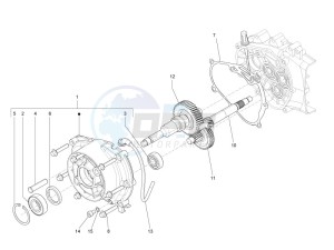 LX 125 4T ie E3 Touring drawing Reduction unit