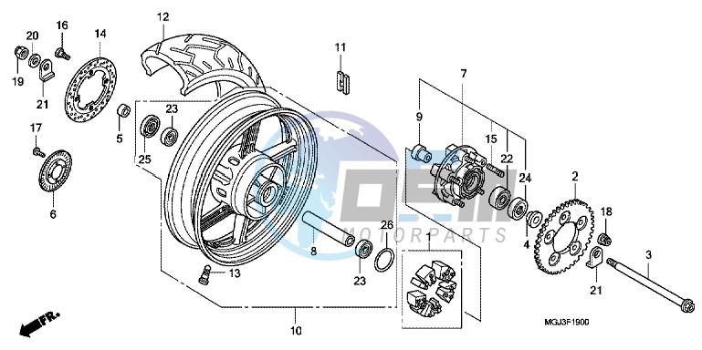 REAR WHEEL