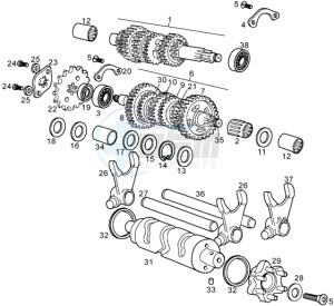 SMT 50 drawing Drive shaft