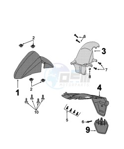 KISBEE SLN drawing MUDGUARD