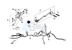 MIO 50 L6 drawing CDI - WIRING HARNASS / IGNITION LOCK