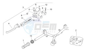 SR 50 H2O (ie+carb.) 03-12 drawing LH Controls