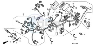 XL700VA9 France - (F / ABS CMF) drawing WIRE HARNESS