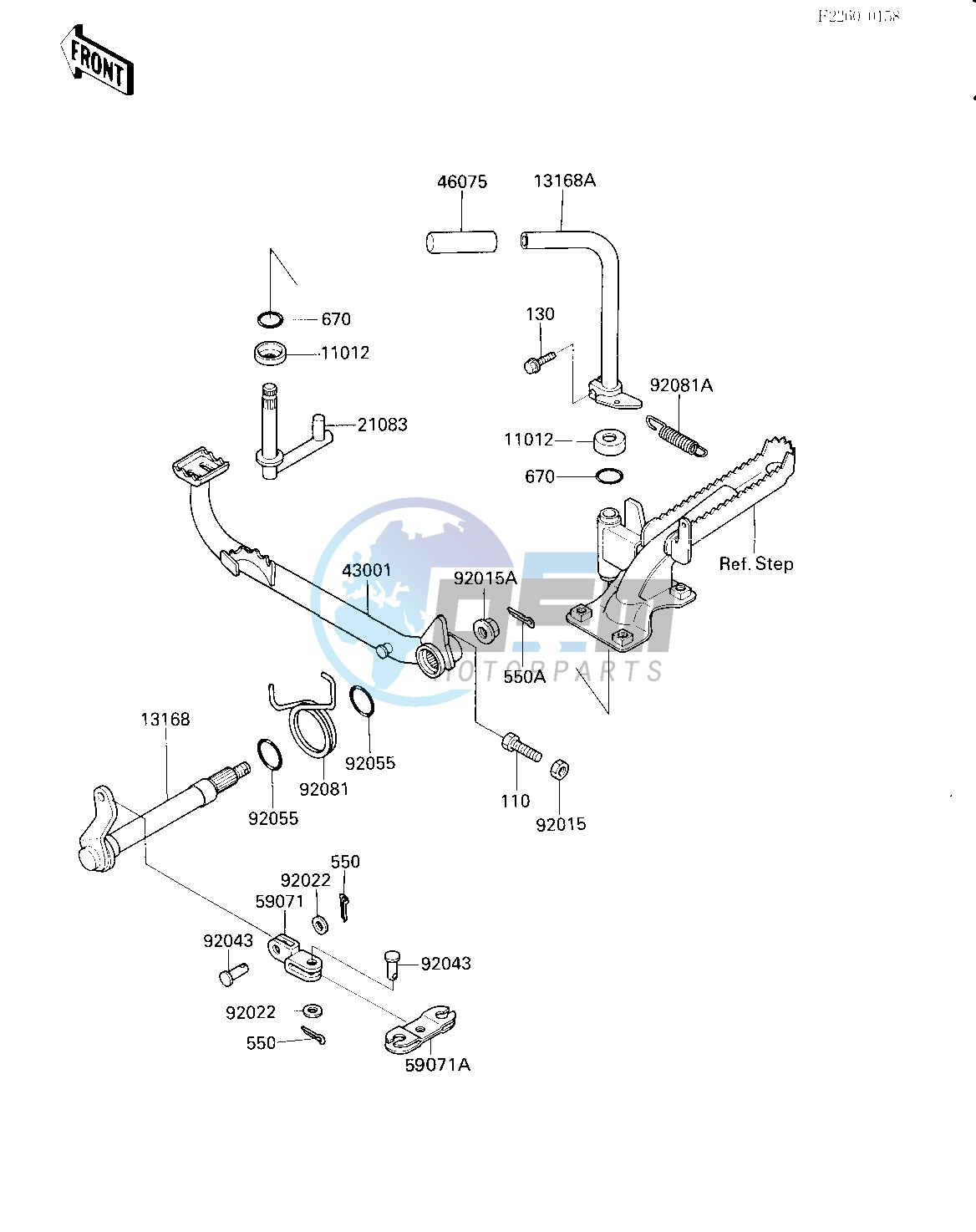 BRAKE PEDAL