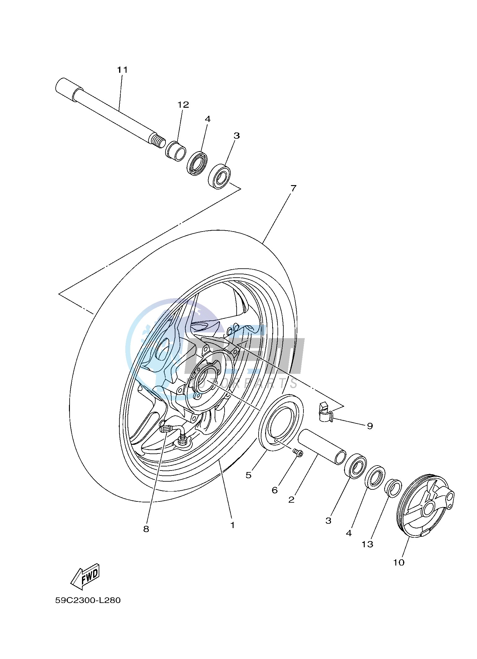 FRONT WHEEL