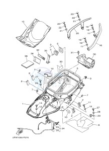 XP500 TMAX T-MAX 530 (2PW1) drawing SEAT 2