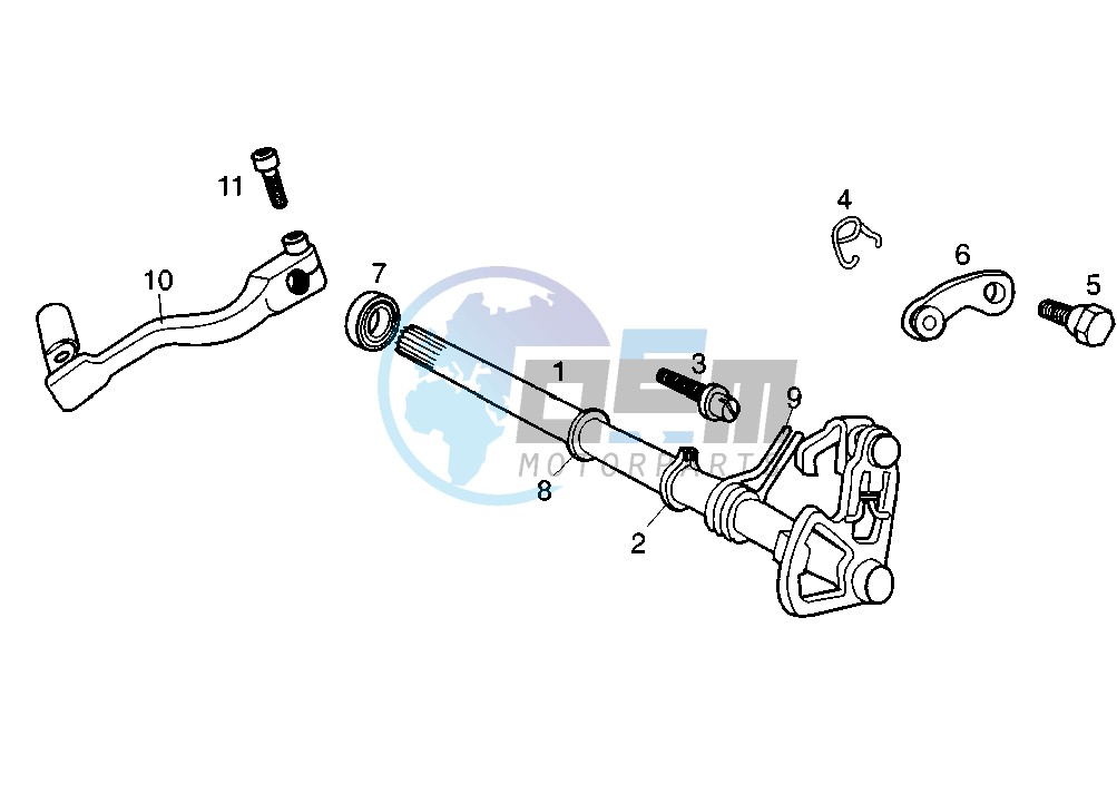 GEAR CHANGE MECHANISM