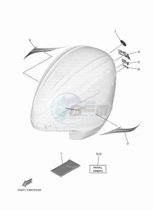 XF425NSA7-2018 drawing STICKER--TOOLS