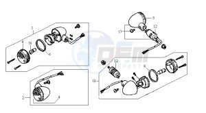 HUSKY 125 drawing INDICATOR - THROTTLE CABLE - CHOKE CABLE