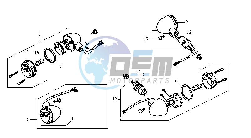 INDICATOR - THROTTLE CABLE - CHOKE CABLE