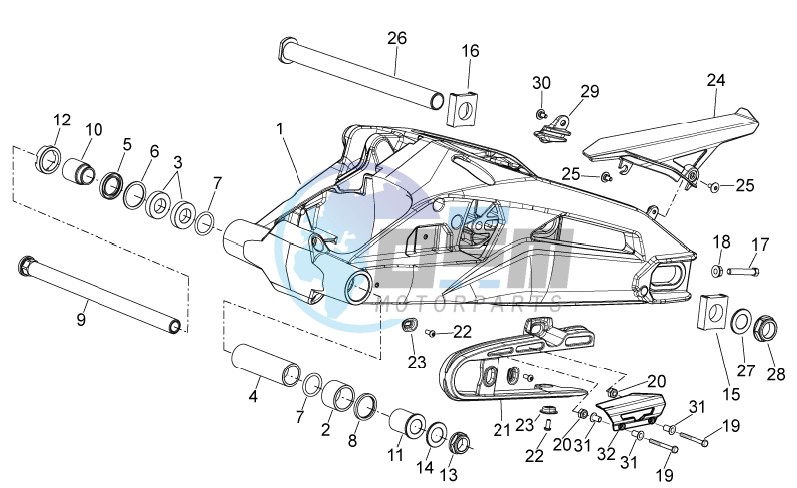 Swing arm