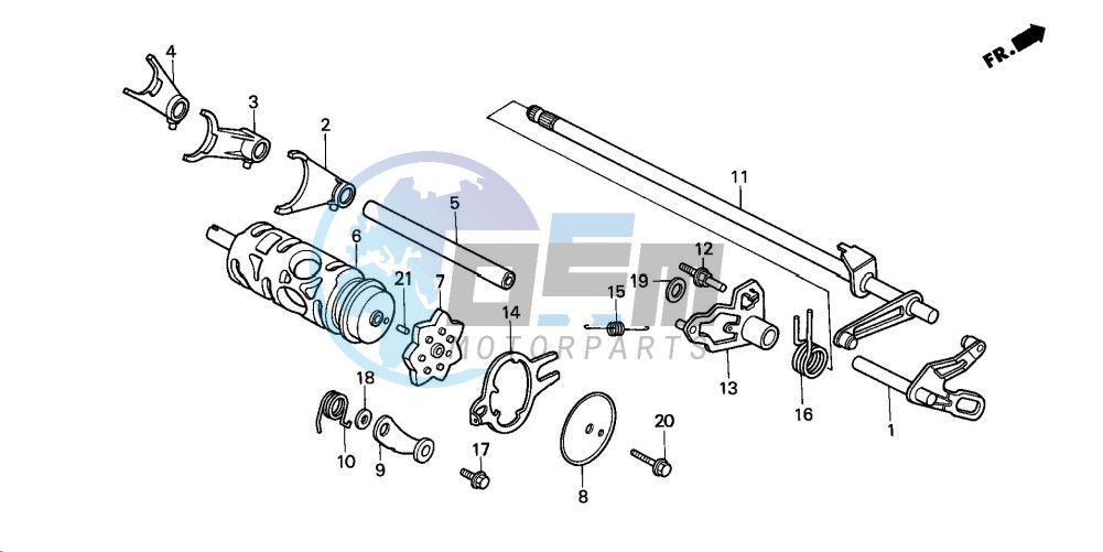 GEARSHIFT DRUM