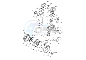 XVS A DRAG STAR CLASSIC 650 drawing INTAKE