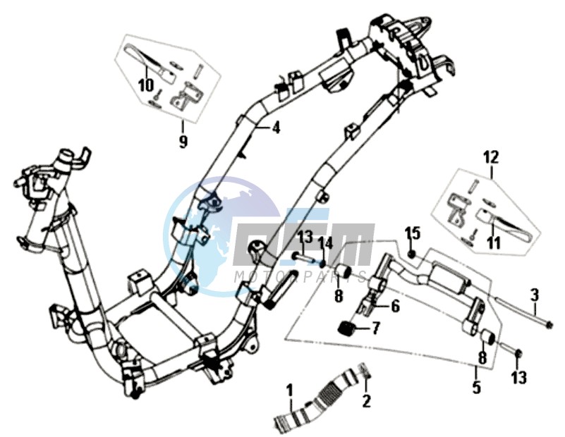 FRAME / ENGINE MOUNT