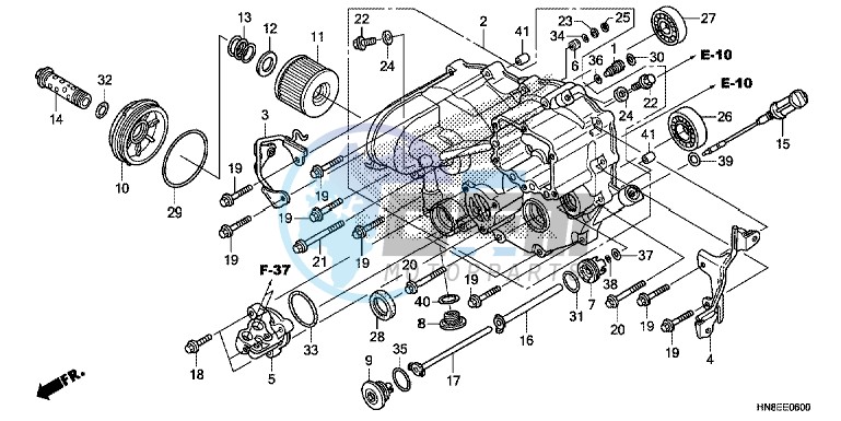 FRONT CRANKCASE COVER