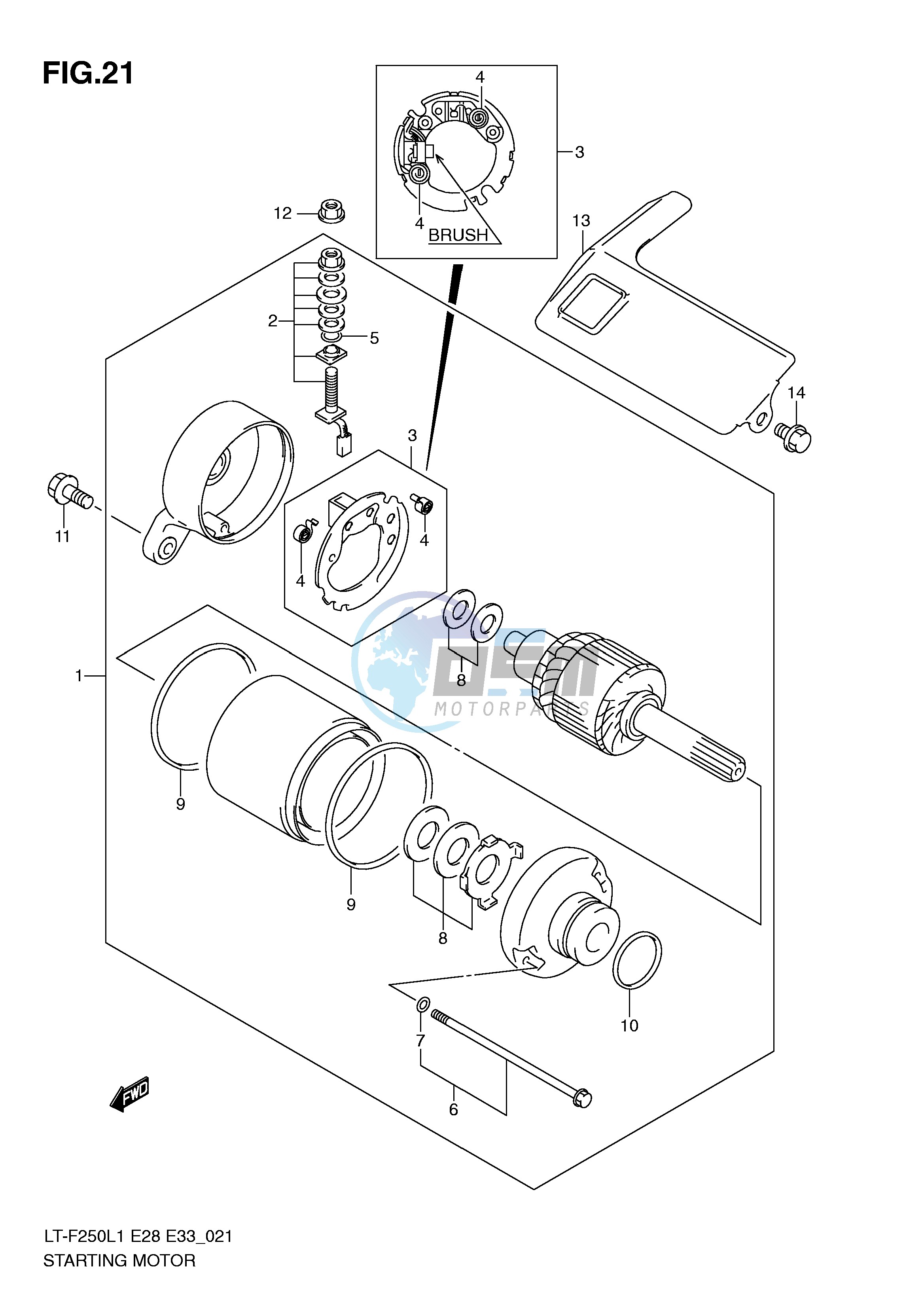 STARTING MOTOR