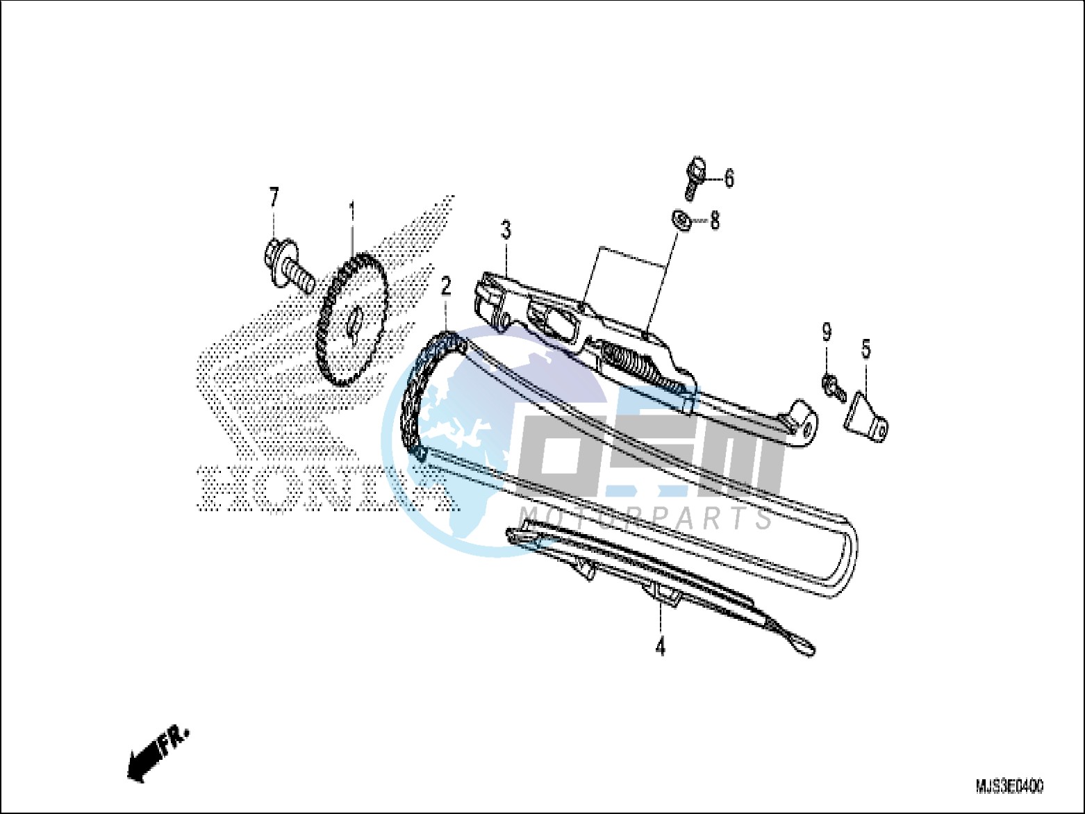 CAM CHAIN/TENSIONER