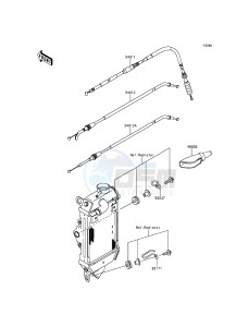 KLX250 KLX250SEF XX (EU ME A(FRICA) drawing Cables