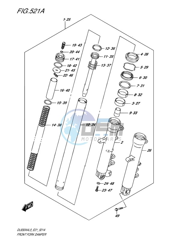 FRONT FORK DAMPER