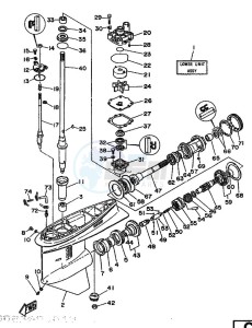 L130BETO drawing PROPELLER-HOUSING-AND-TRANSMISSION-1