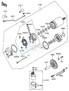 ZG 1000 A [CONCOURS] (A7-A9) [CONCOURS] drawing STARTER MOTOR